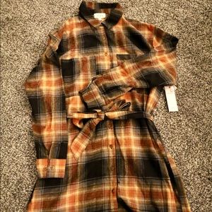 Flannel Dress